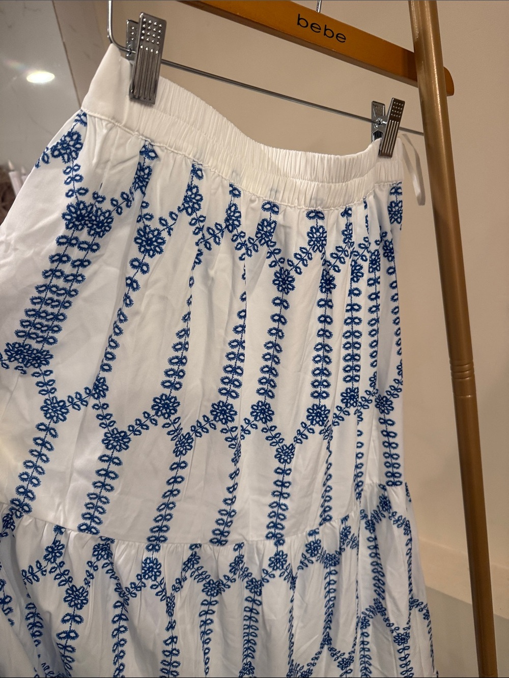 Commense White Maxi Skirt with top set - Picture 6 of 6